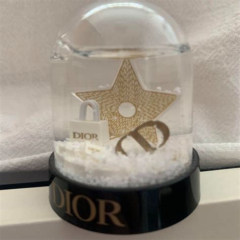 NEW Christian Dior Snow Globe Dome 2020 Christmas Japan .